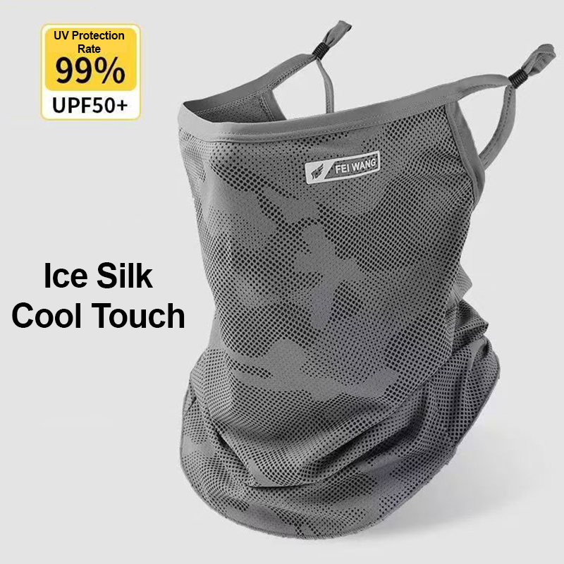 Cycling Face Mask - Nekgaiter UV-bescherming Gezichtsmasker IJszijde Unisex gezichtsbedekking