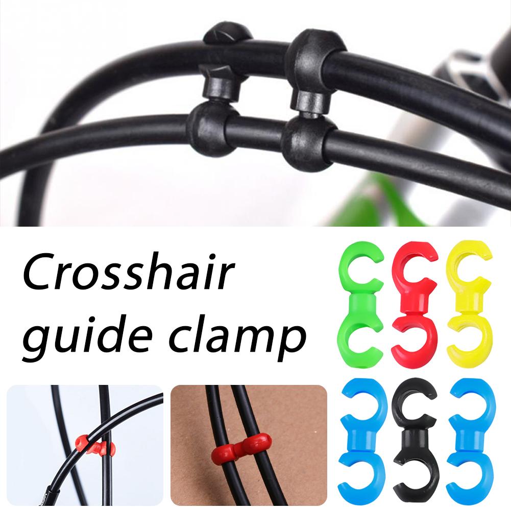 Cycling Gear Guide - 10 stuks Fietskabelklem Fiets Versnellingskabel Gespen