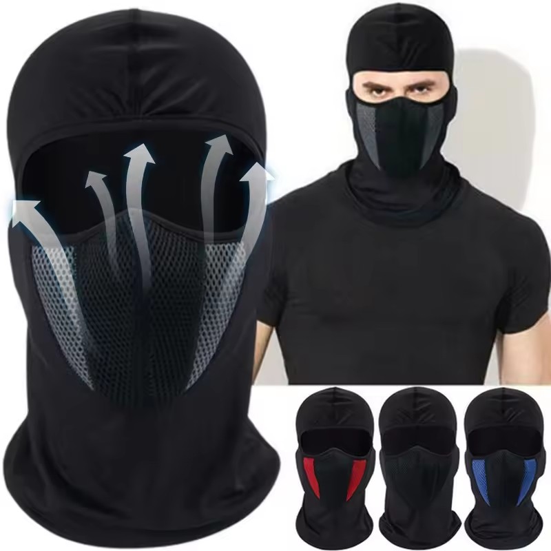 Cycling Face Mask - Volgelaatsmasker Fietsen Winddicht Hoofddeksel Motorfiets Bivakmuts