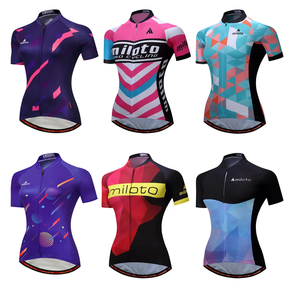 Cycling Gear Girls - MILOTO 2025 damesmode jersey met korte