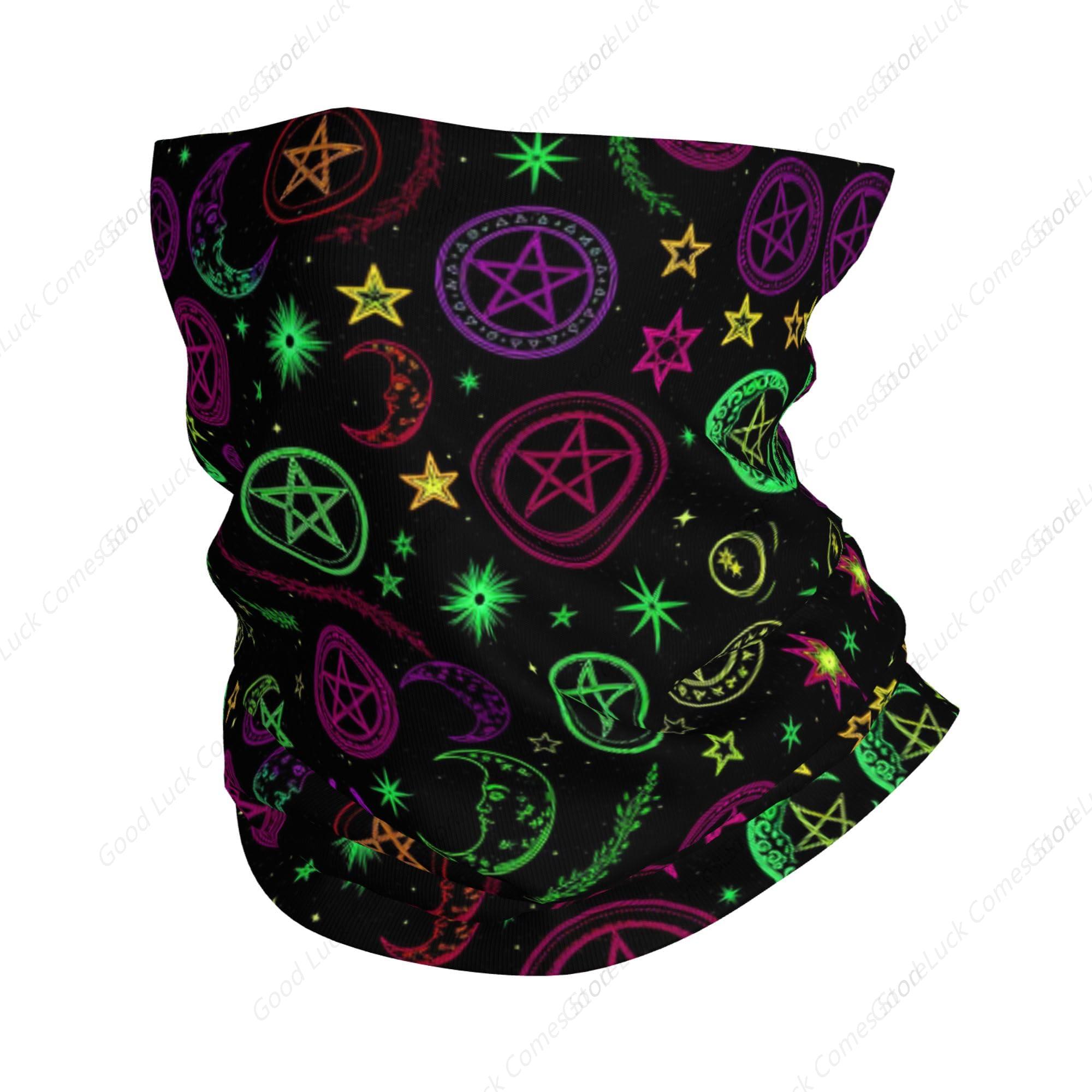 Cycling Face Mask - Dames Heren Gezichtsbedekking gothic trippy paarse