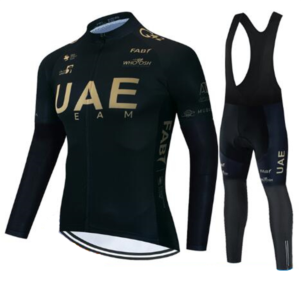 Cycling Gear Uae - Uae Team Herfst Wielertrui Set Fiets
