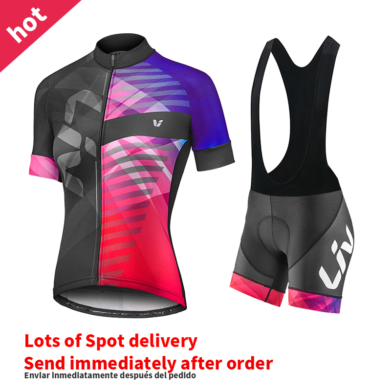 Cycling Gear Girls - Liv Fietsbroek Set 2023 Nieuwe Vrouwen