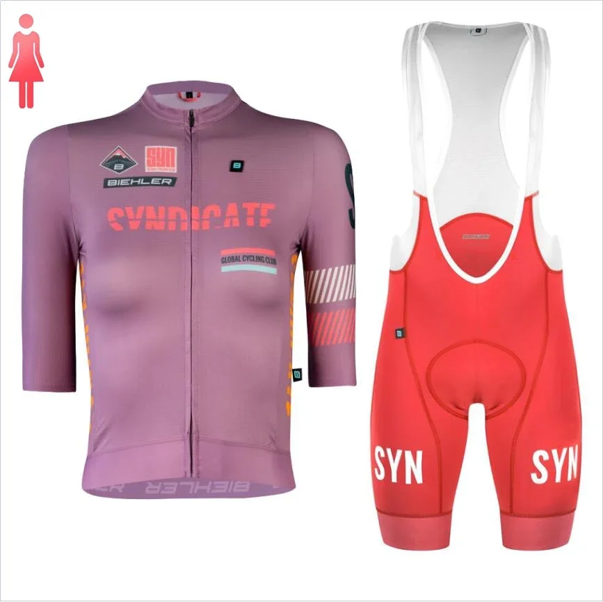 2025 SYN Paarse korte mouwen j - Cycling Gear Apparel recensie en prijs