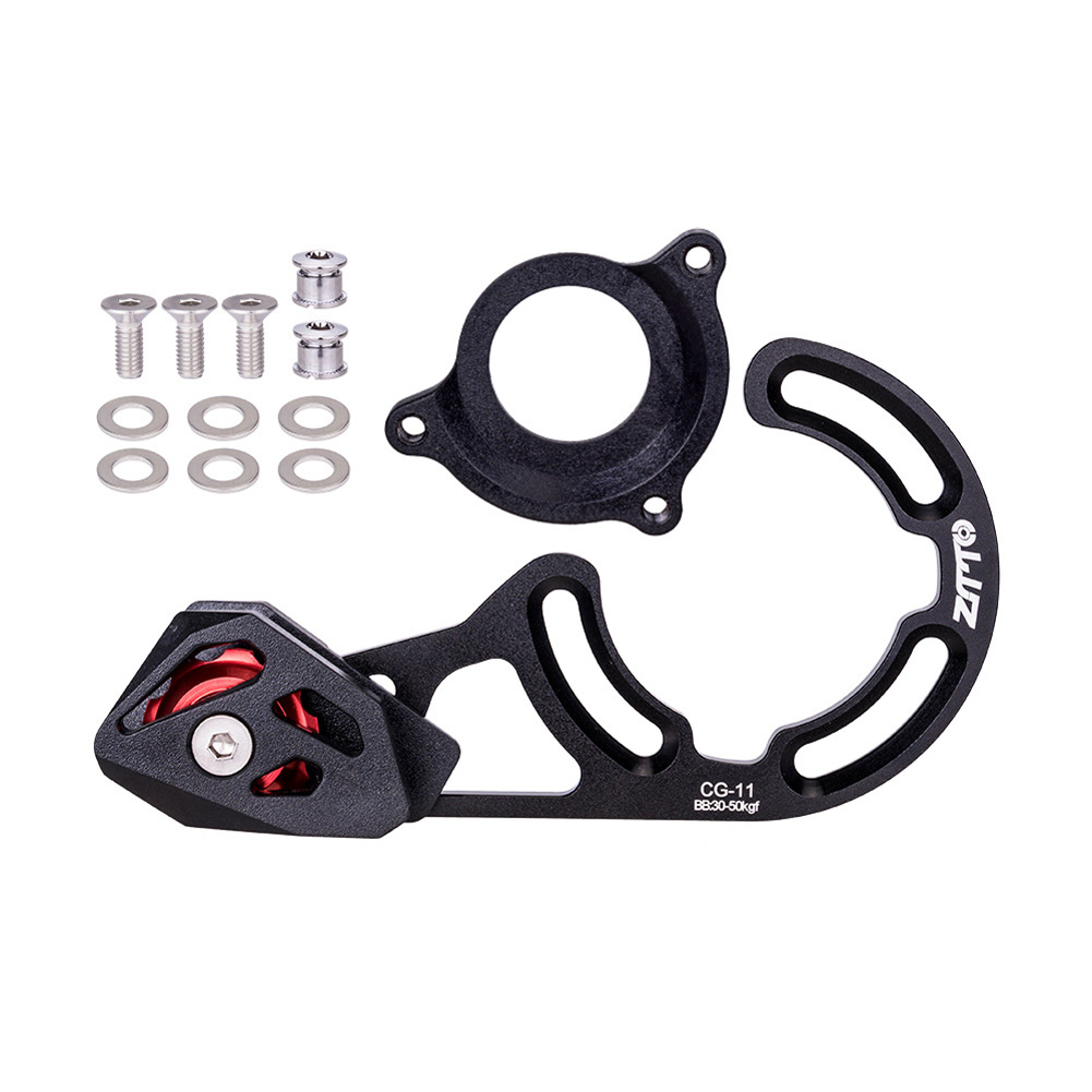 Zwarte MTB-fiets kettinggeleid - Cycling Gear Guide recensie en prijs