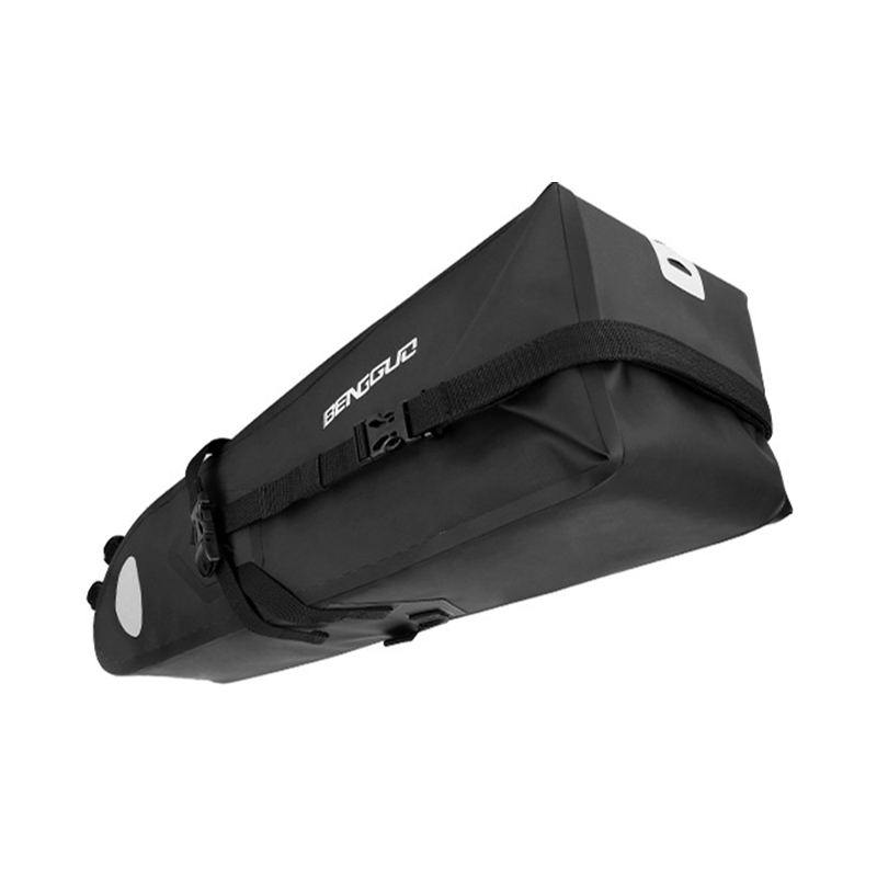 1pc Zwart PU Fietszadeltas Wat - Cycling Gear Black recensie en prijs