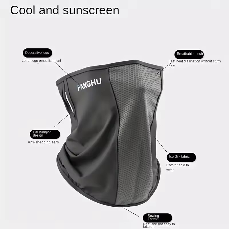 Fietsmaskers Hoofddeksels Band - Cycling Face Mask recensie en prijs