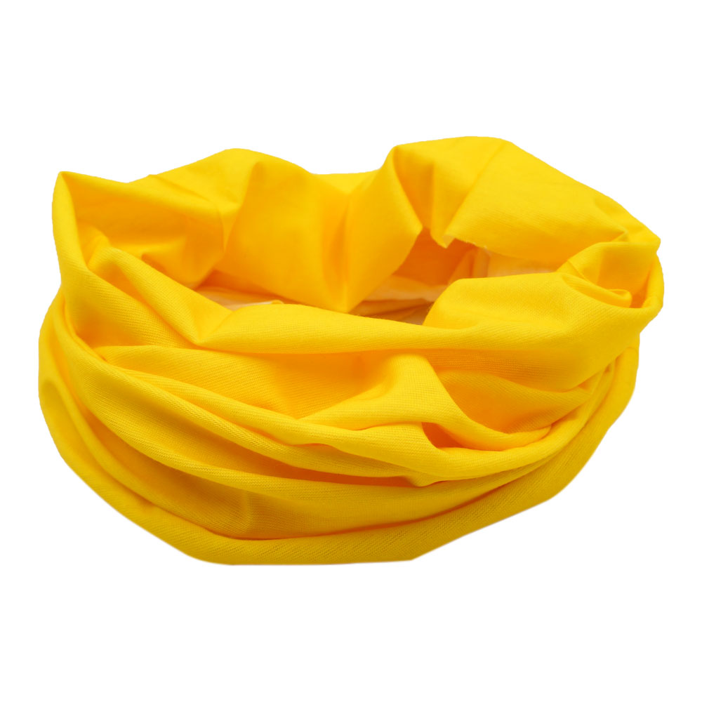 Gele multifunctionele fietsen  - Cycling Face Mask recensie en prijs
